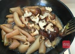 红烧猪皮炖蘑菇的做法图解5