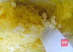 牛排配餐,鲜虾土豆泥的做法图解7