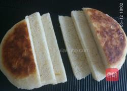 火腿馍丁鸡蛋饼(二人份)的做法图解2