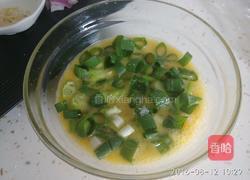 火腿馍丁鸡蛋饼(二人份)的做法图解6