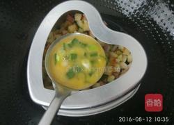 火腿馍丁鸡蛋饼(二人份)的做法图解11