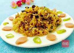 香菇炒饭的做法图解10