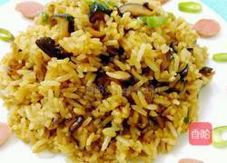 香菇炒饭的做法图解9