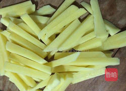 黄金薯条的做法图解3