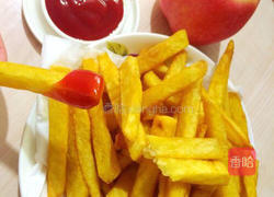 黄金薯条的做法图解14