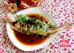 油泼黄花鱼的做法图解9