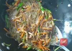 肉丝炒粉条的做法图解8