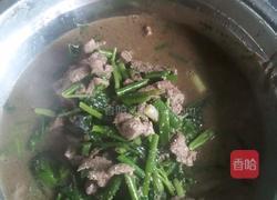 猪肝时蔬汤的做法图解4