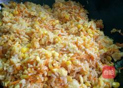 胡萝卜鸡蛋炒饭的做法图解9