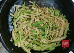 西芹千张的做法图解4