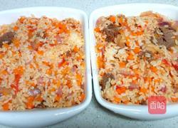香菇丸子牛肉焗饭的做法图解7