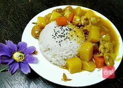 咖喱鸡肉饭的做法图解6