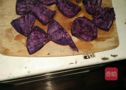 紫薯丸子的做法图解1