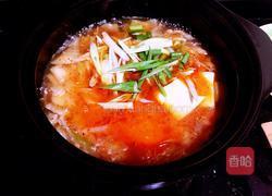 五花肉辣白菜豆腐汤的做法图解10