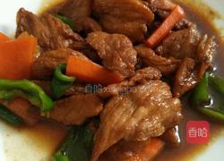 青椒炒肉片的做法图解6