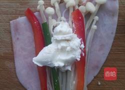 火腿芝士卷的做法图解2