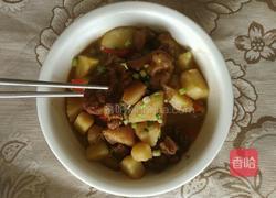 土豆烧猪脚的做法图解5