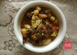 土豆烧猪脚的做法图解4