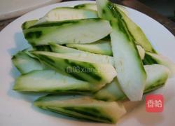 絲瓜炒鮮魷的做法图解1