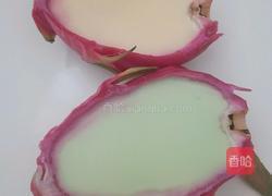 火龙果布丁的做法图解4