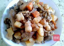 山药土豆红焖鸭肉的做法图解6