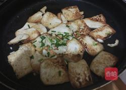 香葱煎豆腐的做法图解4