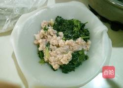 空心菜肉末粿卷的做法图解4