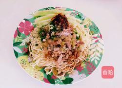 榨菜肉沫凉面的做法图解11