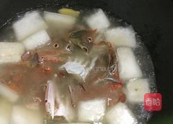 冬瓜炖花蟹汤的做法图解3