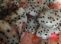 火龙果冰淇淋的做法图解3