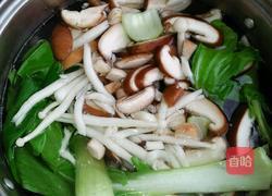 蘑菇豆腐汤的做法图解5