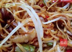 豆角肉丝蒸卤面的做法图解3