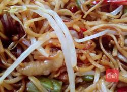 豆角肉丝蒸卤面的做法图解4