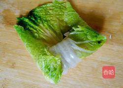 虾仁豆腐白菜卷的做法图解8