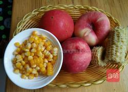 水果玉米饮的做法图解1