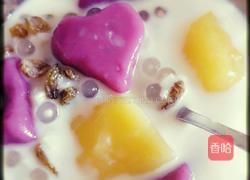 椰奶芋圆西米露的做法图解6