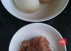 鸡蛋蒸肉的做法图解1