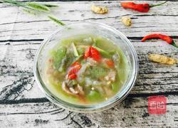 丝瓜肉片汤的做法图解9