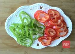 彩椒耗油海鲜菇的做法图解2