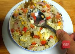 酸菜蛋炒饭的做法图解5