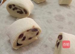 红豆奶香馒头的做法图解6