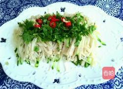 金针菇拌黄瓜的做法图解5