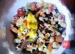 Egg Fried Rice Recipe Illustration 5