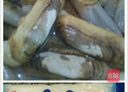 盐蛏干的做法图解1