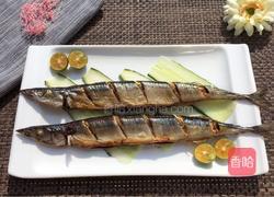 烤秋刀鱼的做法图解8