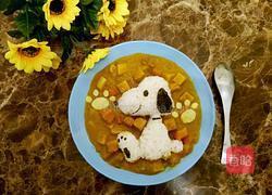 史努比咖喱土豆饭的做法图解6