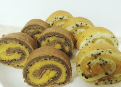 芝麻薯泥蛋糕卷