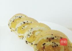 芝麻薯泥蛋糕卷的做法图解6