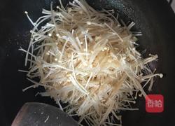 清炒肉片金针菇的做法图解7