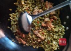 肉末酸豆角的做法图解5